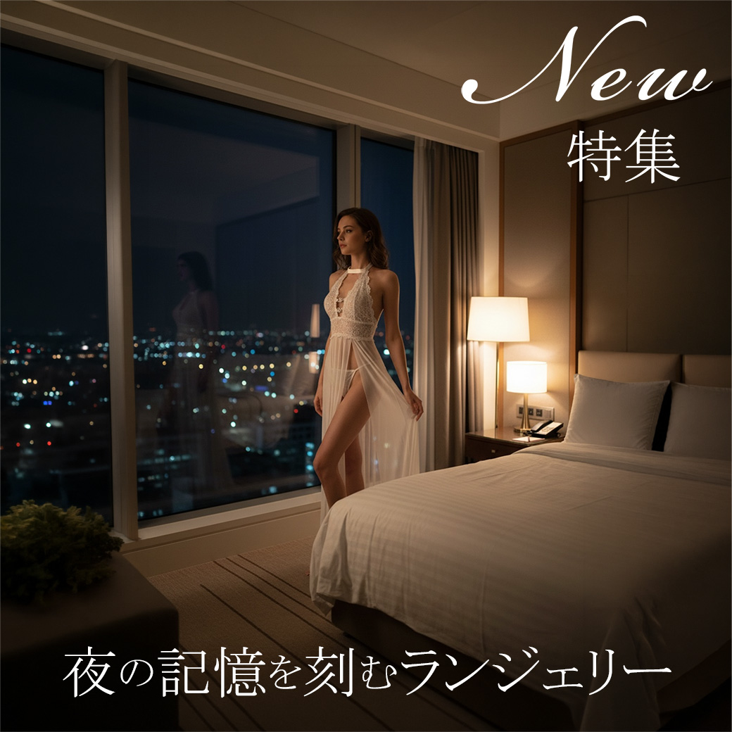 記憶を刻むランジェリー｜センスのいい男は、夜で差をつける。 
