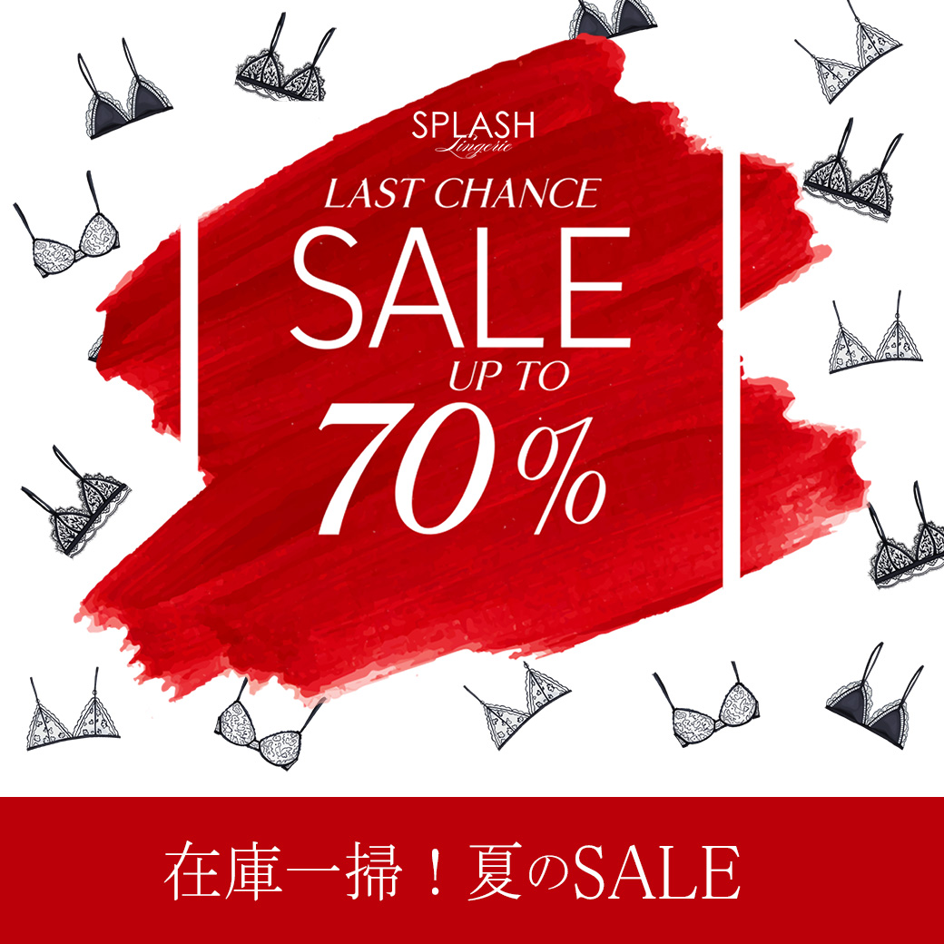 最大70％OFF！在庫一掃セール ｜SPLASH 人気の特集をPickUp