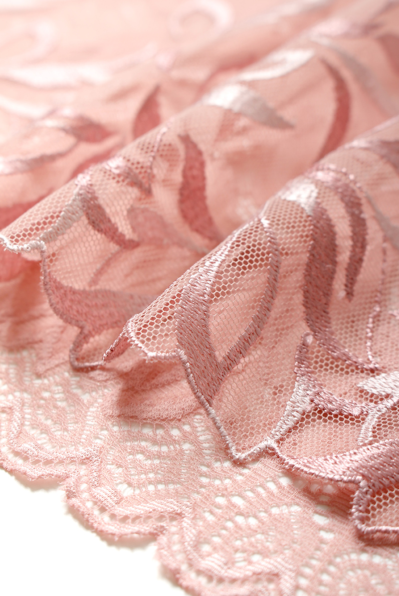 Ewa bien エヴァビアン JASMIN pink JASMIN pink　レース画像