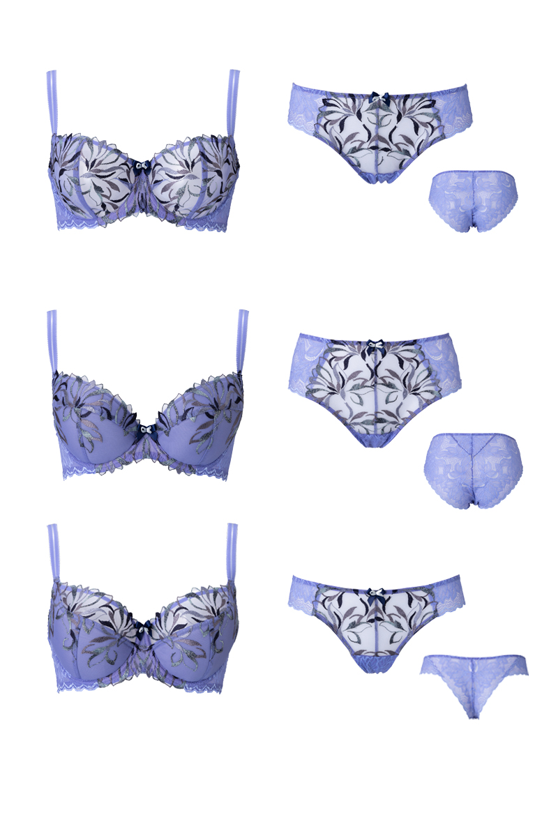 商品ラインナップ Ewa bien エヴァビアン JASMIN blue-purple B139