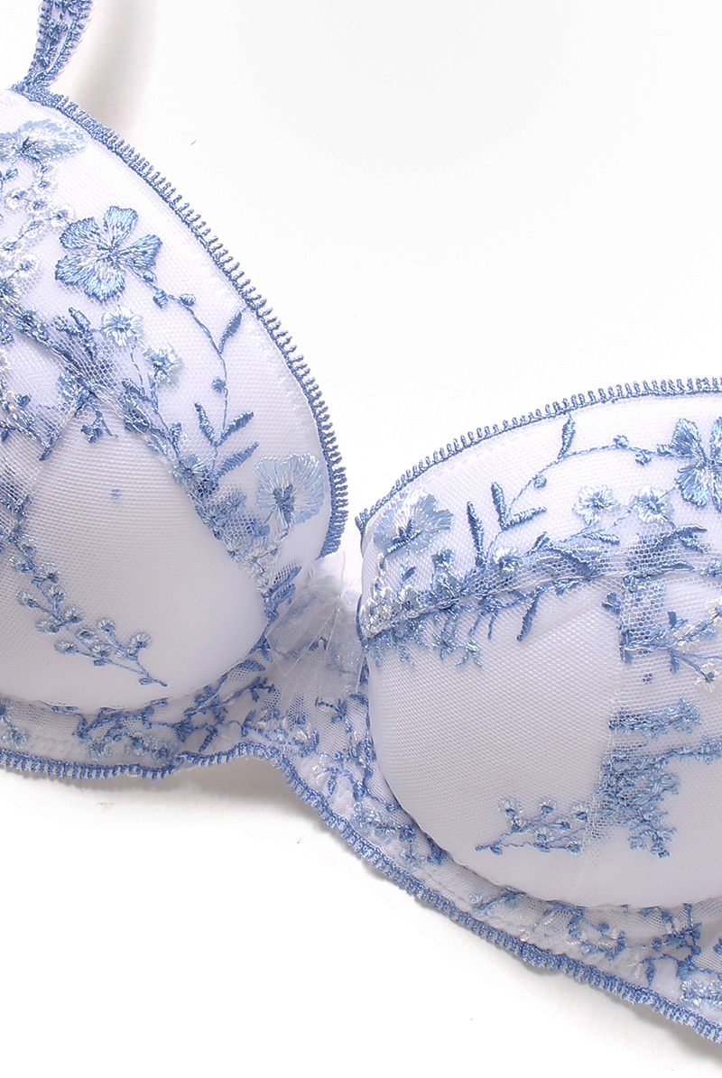 Ewa bien エヴァビアン プランジブラ SANSA white-blue B214　商品詳細