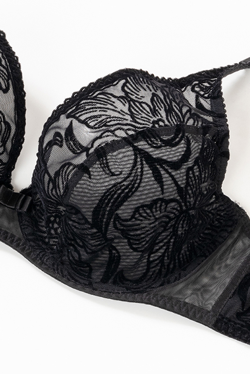 Ewa bien エヴァビアン ブラレット VELVET black B801　商品詳細