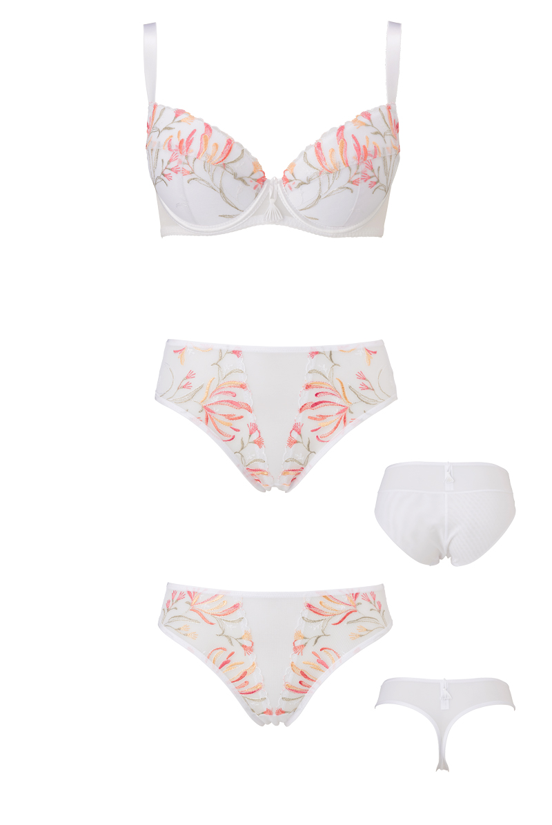 商品ラインナップ Ewa bien エヴァビアン Helene white-orange C200