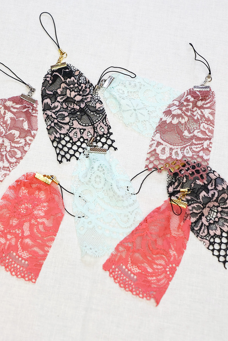 ランジェリーレース|オリジナルチャーム|プレゼント