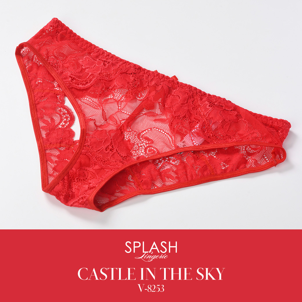 axami アクサミ オープンショーツ Castle in the sky モデル画像