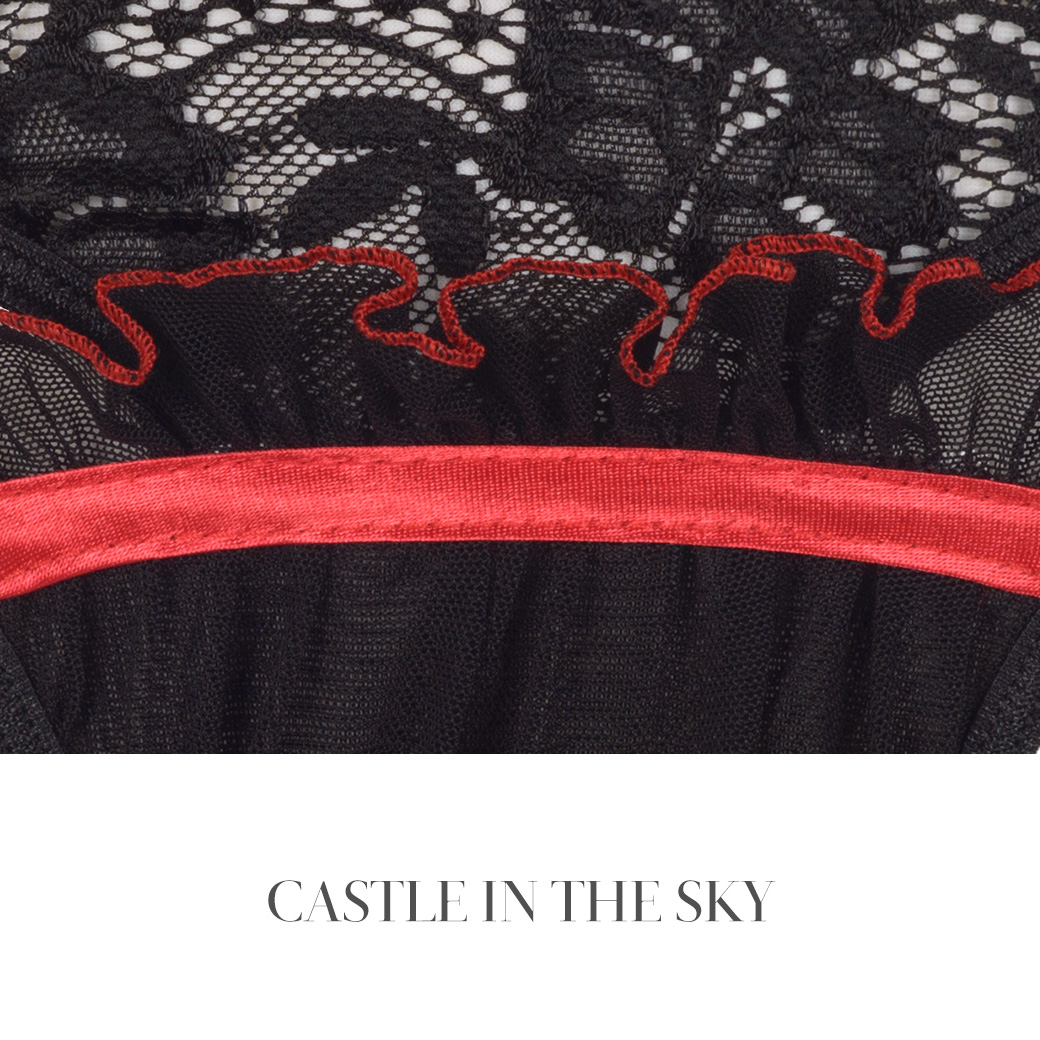 axami アクサミ Gストリング / Tバック Castle in the sky　モデル画像