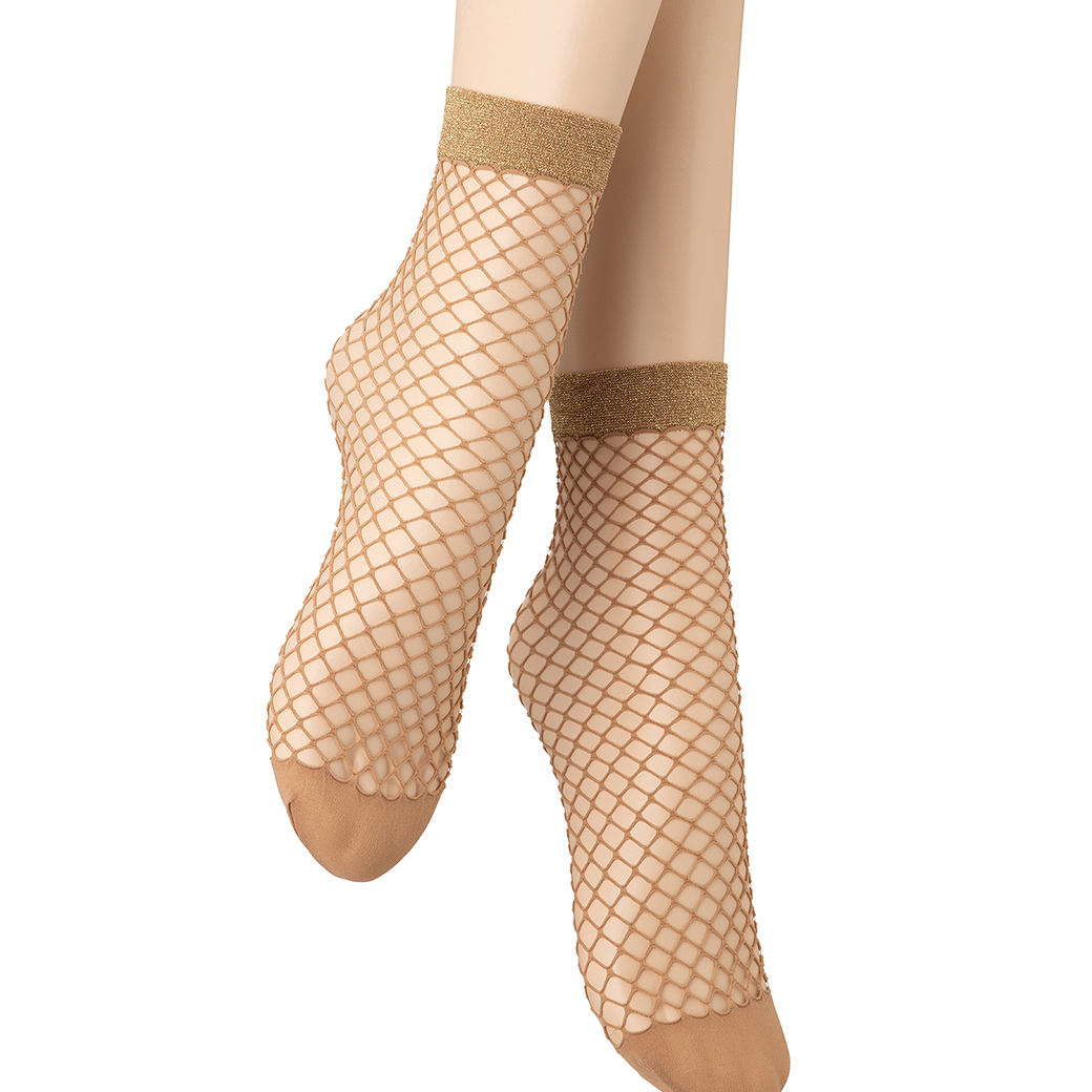 ベネチアナ　ALBA RETE Socks beige