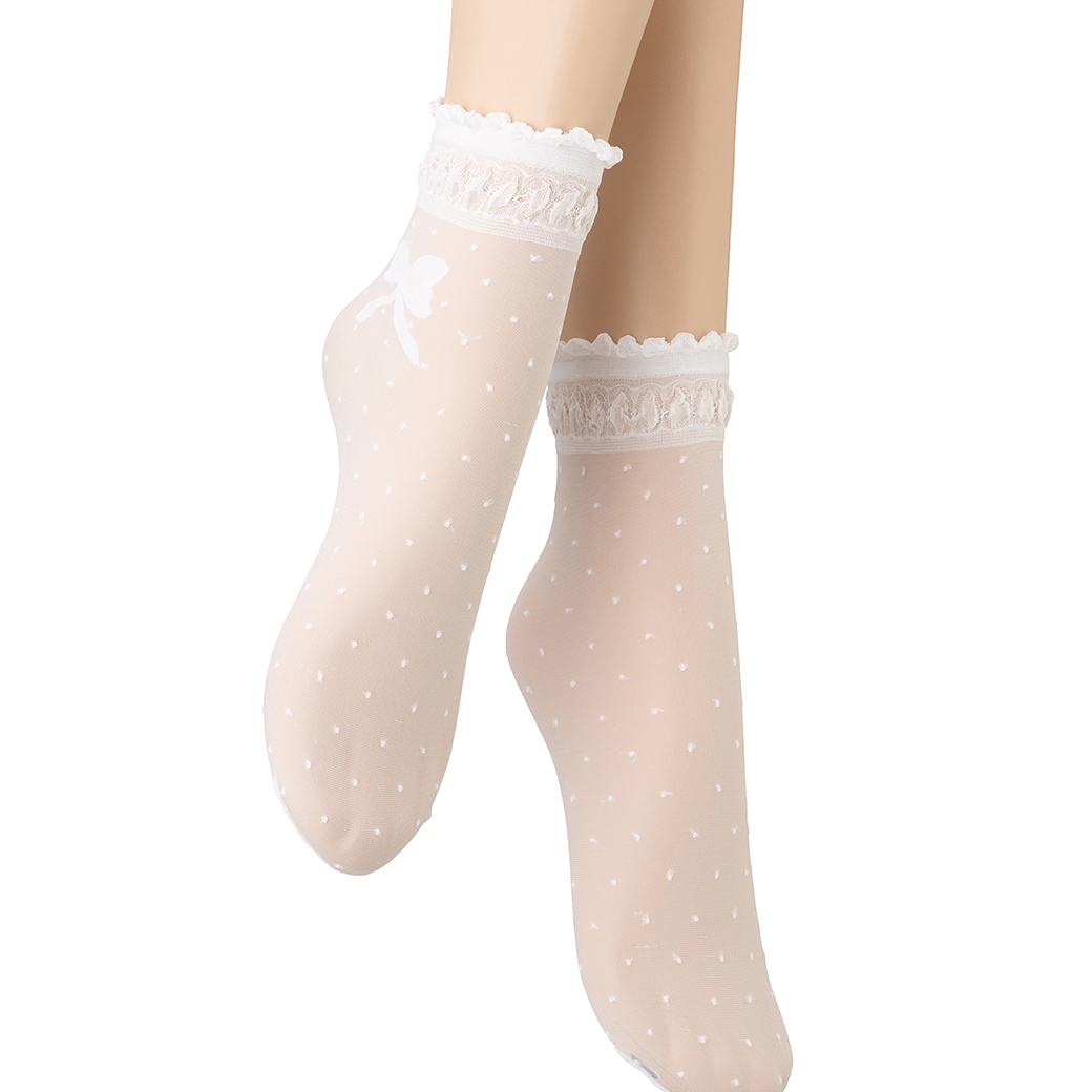 ベネチアナ　ALICE Socks bianco