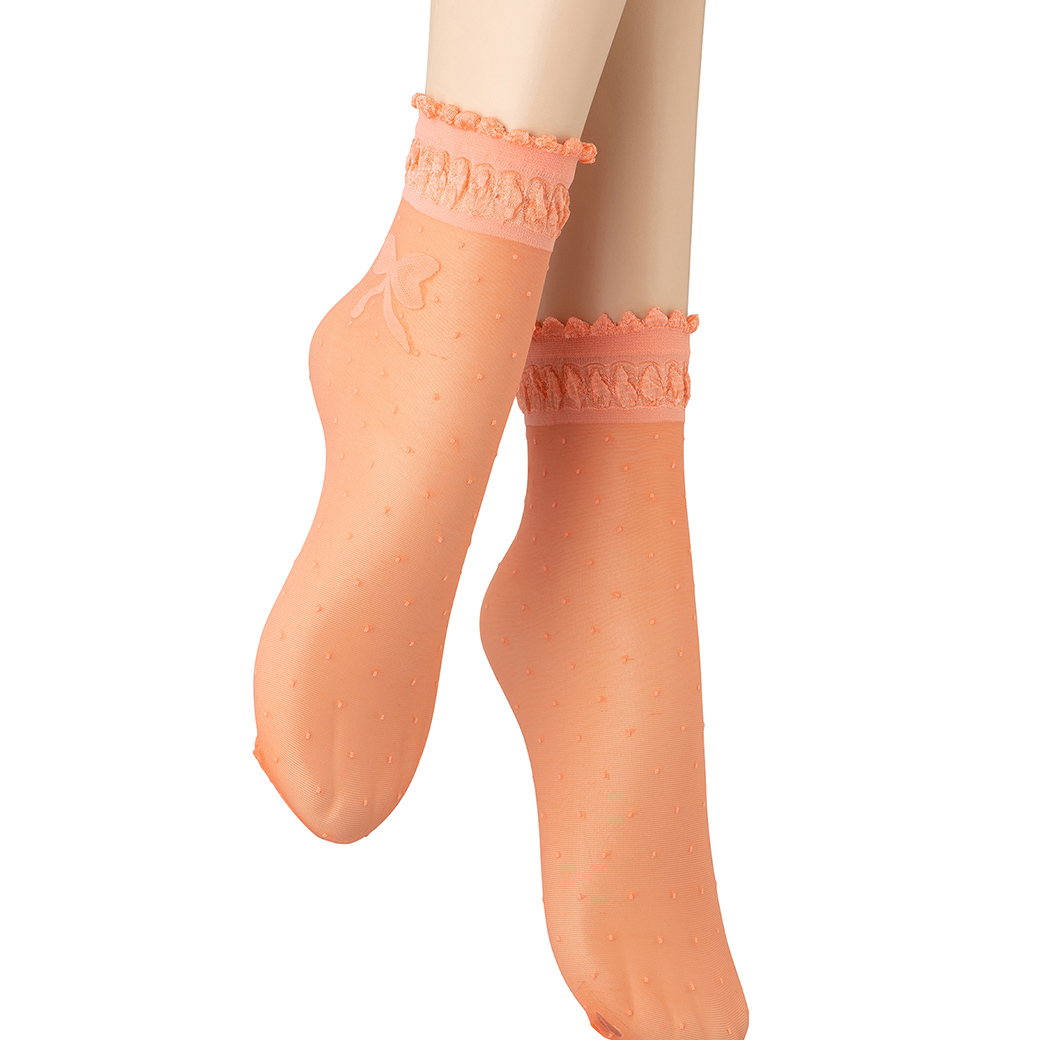 ベネチアナ　ALICE Socks coral