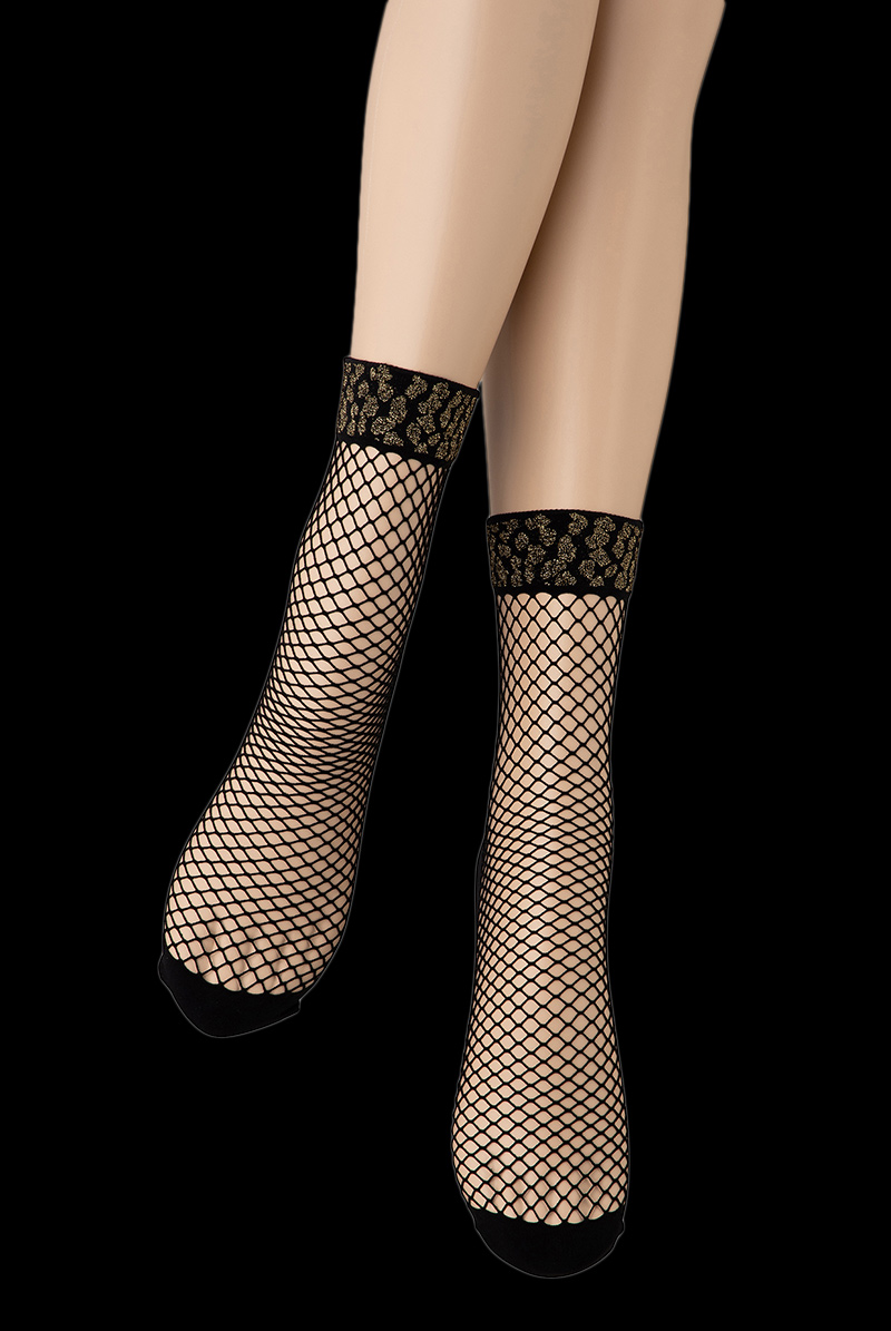 ベネチアナ AYA RETE Socks nero