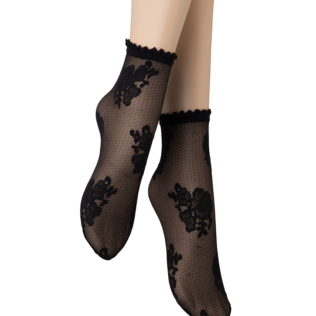 ベネチアナ　FANNY Socks nero