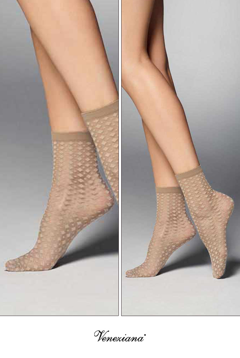 ベネチアナ JENNY Socks nude