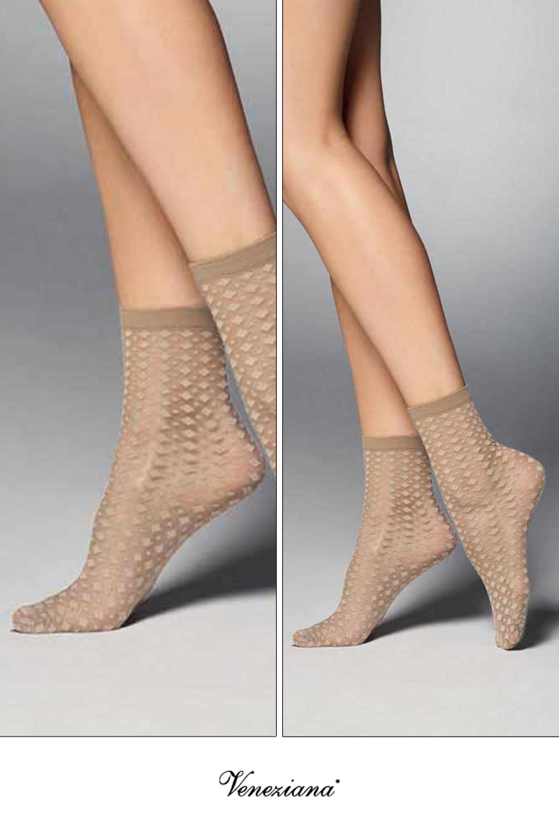 ベネチアナ　JENNY Socks nude