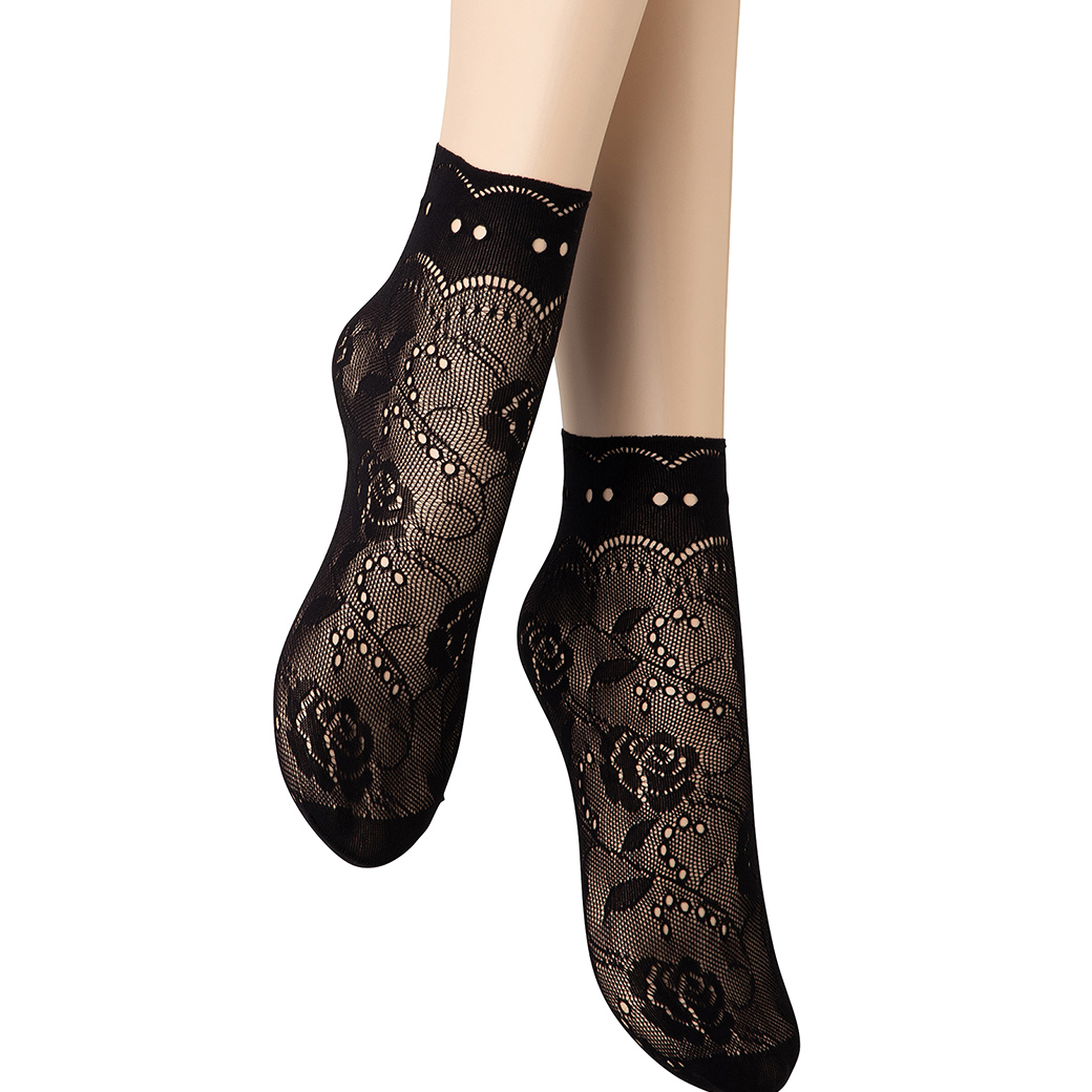 ベネチアナ　MILANO Socks nero