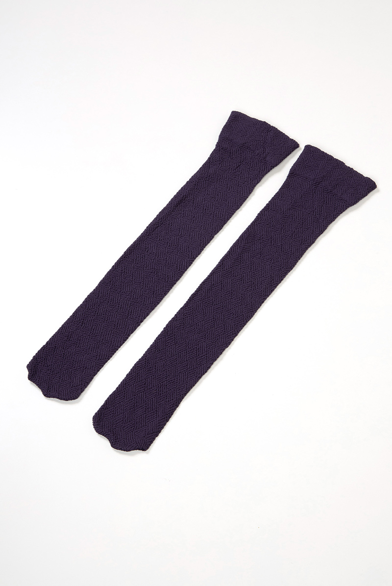 ベネチアナ　MOSAICO High-Socks violet