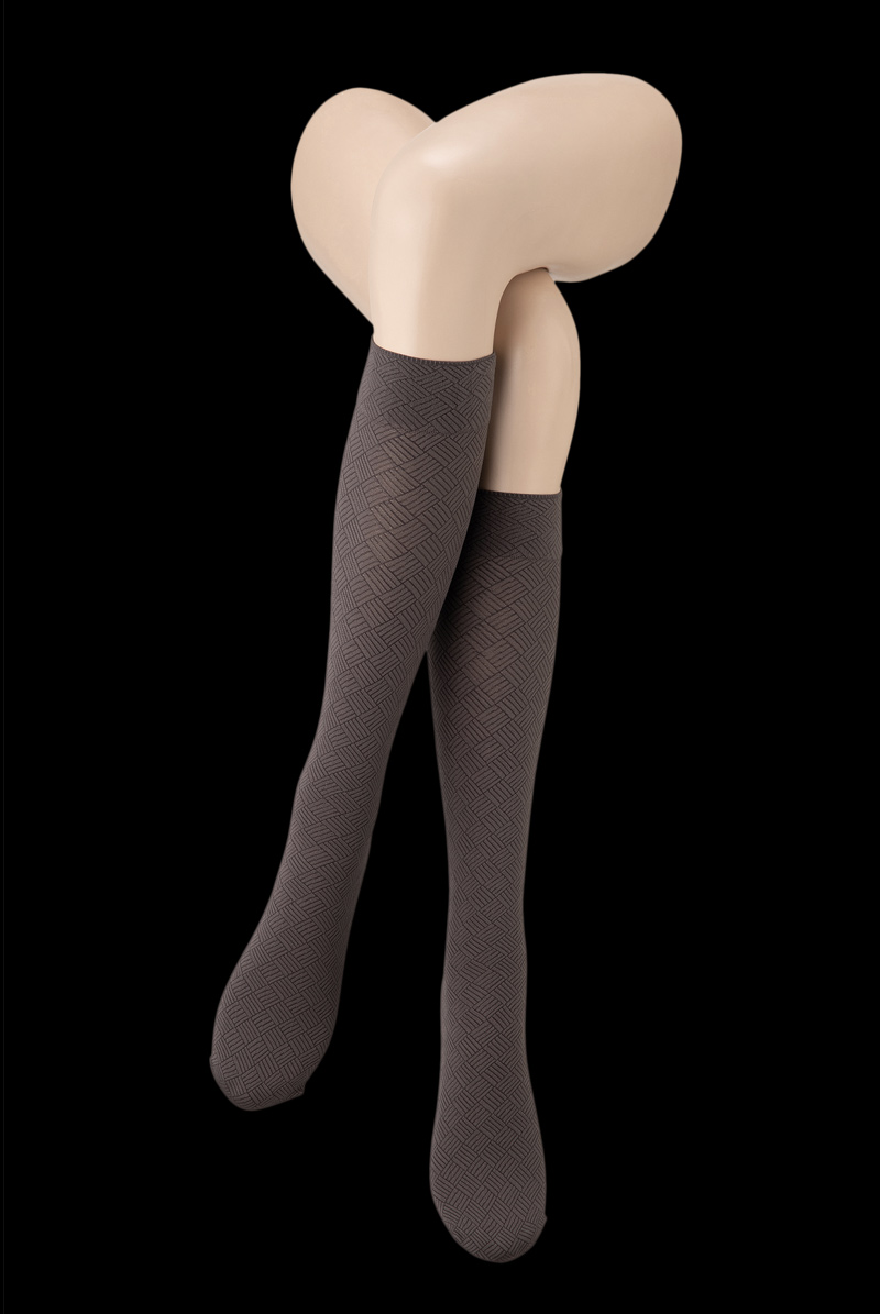 ベネチアナ MOSAICO High-Socks grafitto