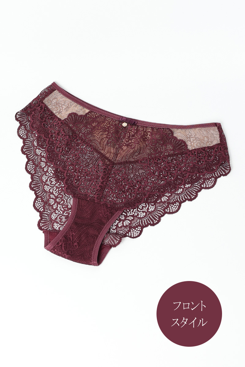画像9: MARIBEL cherry C511|ブラジリアンショーツ・バイオレット | ewabien エヴァビアン【サイズ交換NG・メール便対象】輸入下着・高級ランジェリー  (9)