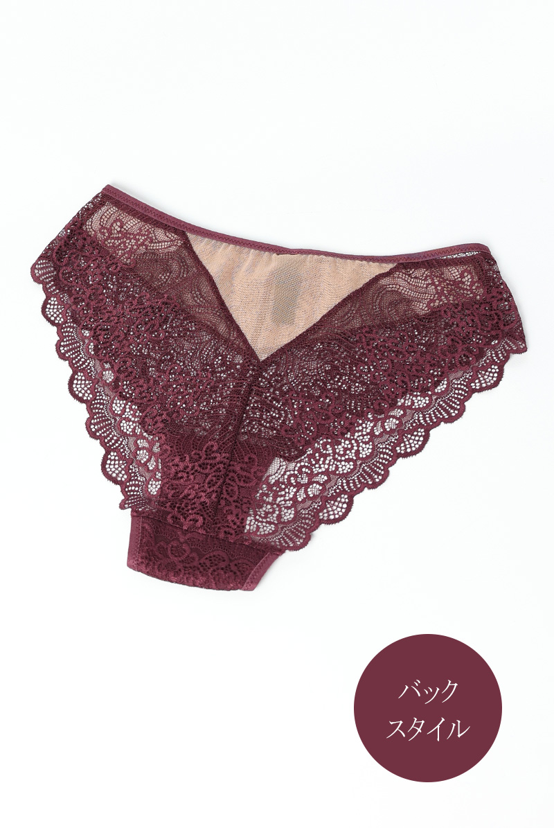 画像10: MARIBEL cherry C511|ブラジリアンショーツ・バイオレット | ewabien エヴァビアン【サイズ交換NG・メール便対象】輸入下着・高級ランジェリー  (10)