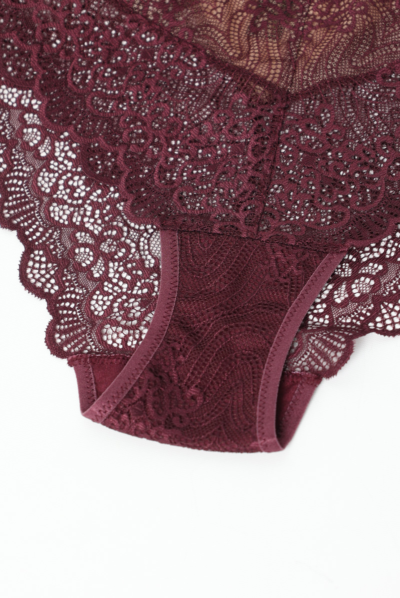 画像12: MARIBEL cherry C511|ブラジリアンショーツ・バイオレット | ewabien エヴァビアン【サイズ交換NG・メール便対象】輸入下着・高級ランジェリー  (12)