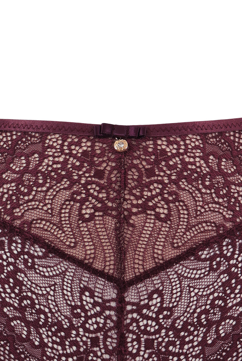 画像14: MARIBEL cherry C511|ブラジリアンショーツ・バイオレット | ewabien エヴァビアン【サイズ交換NG・メール便対象】輸入下着・高級ランジェリー  (14)