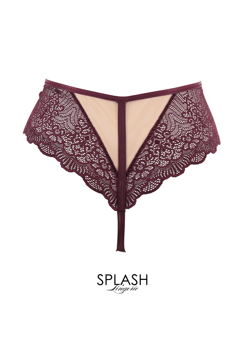 画像2: MARIBEL cherry C220|タンガ・バイオレット  | ewabien エヴァビアン【サイズ交換NG・メール便対象】輸入下着・高級ランジェリー  (2)