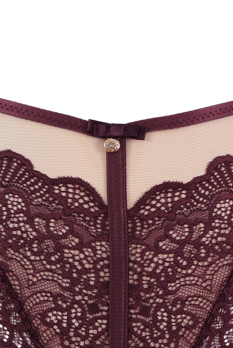 画像15: MARIBEL cherry C220|タンガ・バイオレット  | ewabien エヴァビアン【サイズ交換NG・メール便対象】輸入下着・高級ランジェリー  (15)