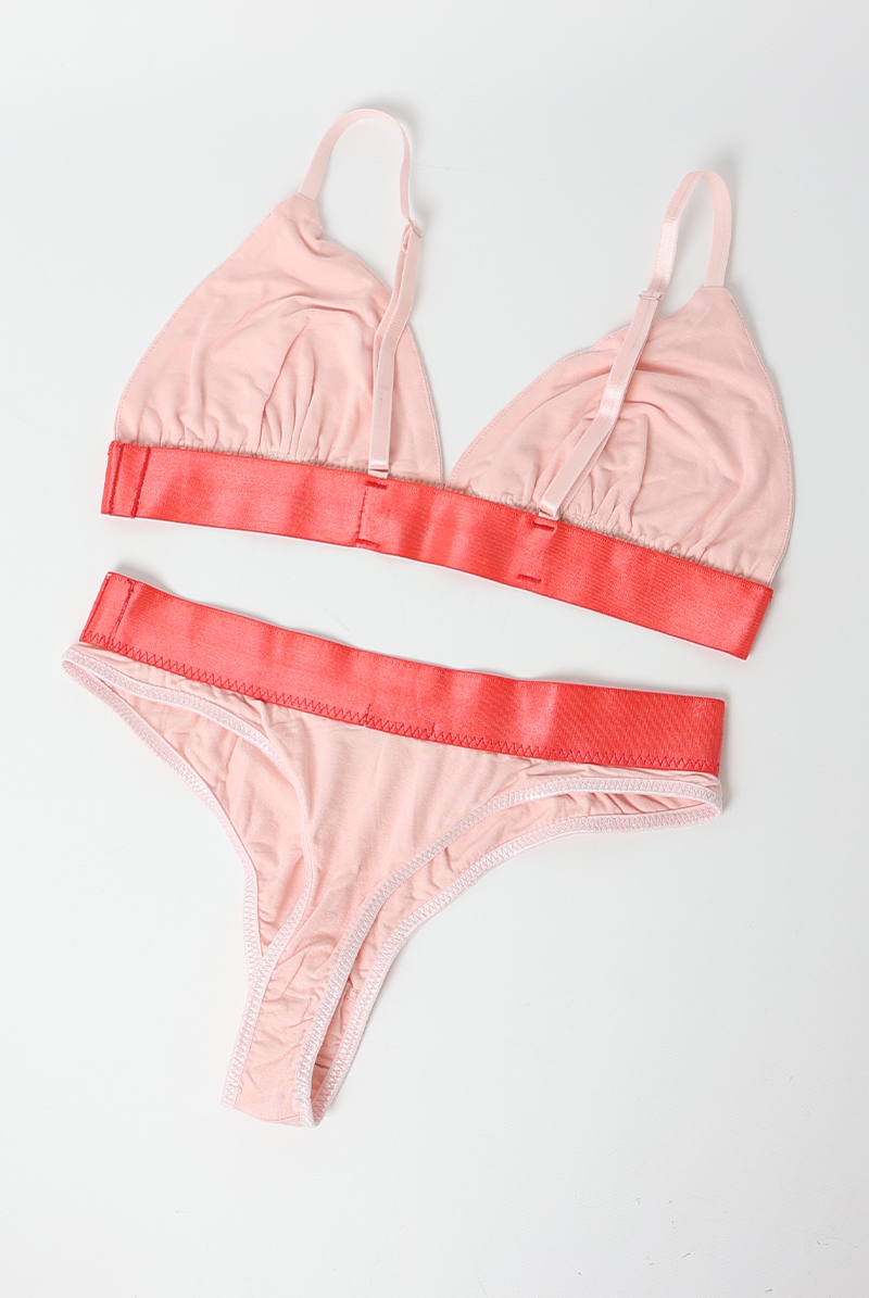 画像5: 【サンプル特別価格】Candy New light|ブラレット&ショーツセット・ノンパテッドブラ・コットン|ギフトBOX入り|未発表モデル・サンプル・見本品|LA MUSA ラミューザ【即日発送・サイズ交換NG】輸入下着・ 高級ランジェリー   (5)