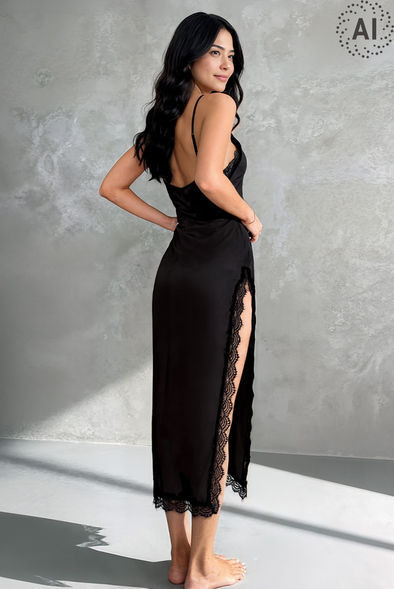 レースと艶の共演、エレガンスへの誘い。