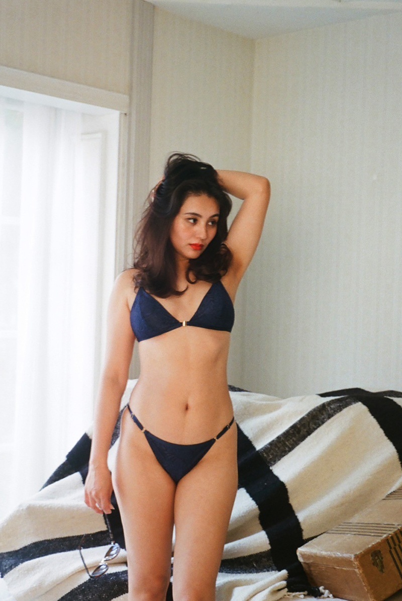 maimia LACE-CRUIISNG-SET-MARINA モデル画像