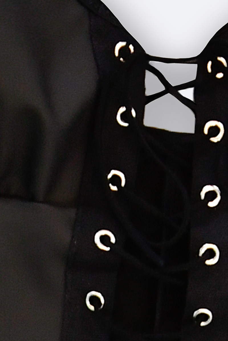Redella crotchless teddy