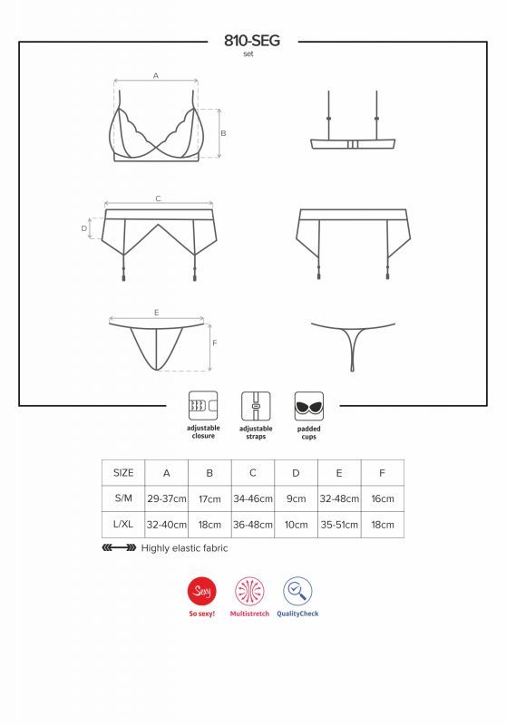 商品サイズ情報