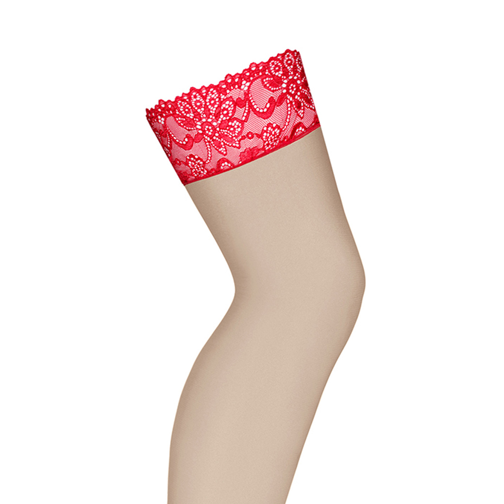 838 STO 3 stockings red