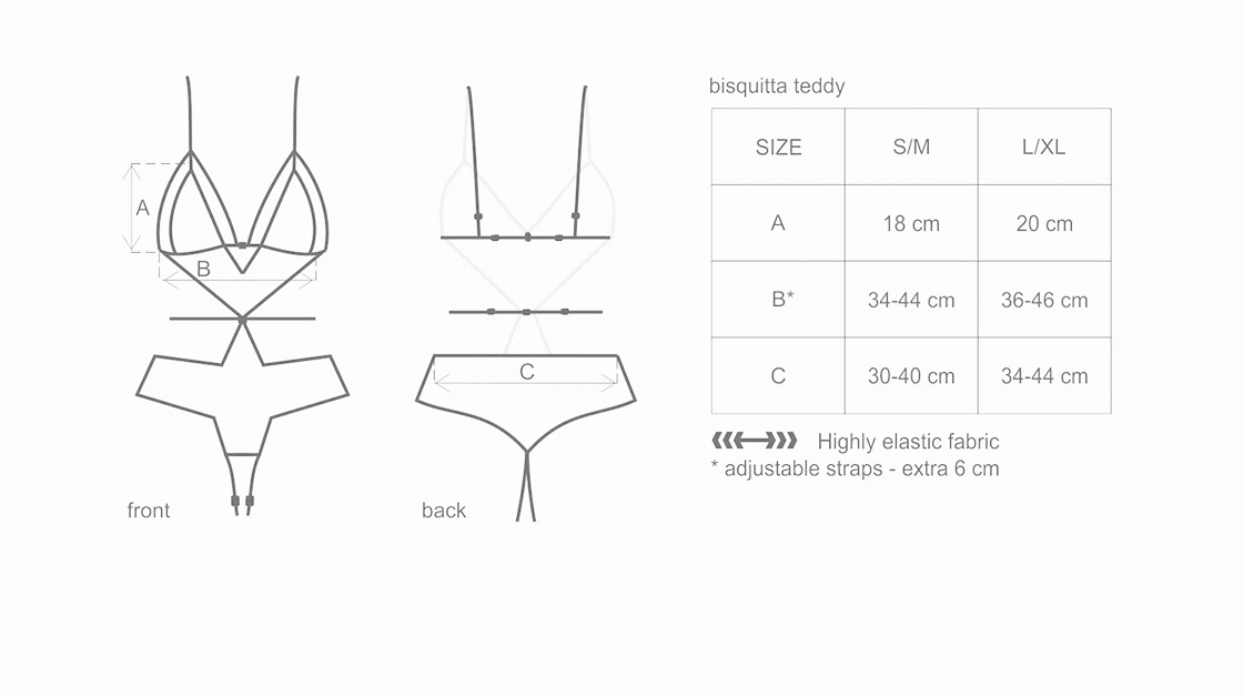 商品サイズ情報