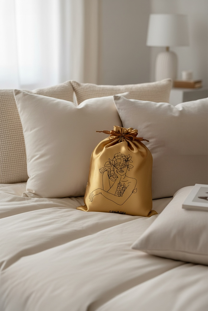 SPLASH オリジナル巾着ポーチ